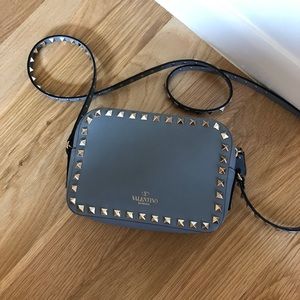 Valentino Rockstud Gray Bag